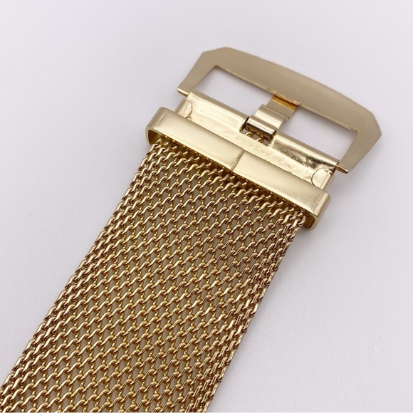 Vintage 90s Gold Mesh Belt - Picture 6 of 9
